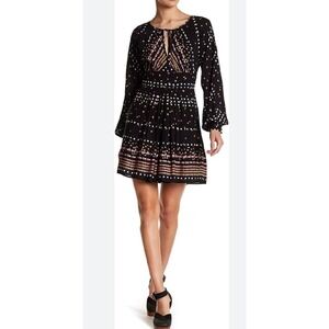 Free People Womens Coryn Mini Black Combo‎ size 2